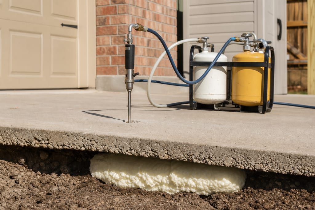 Two-part polyurethane foam photo